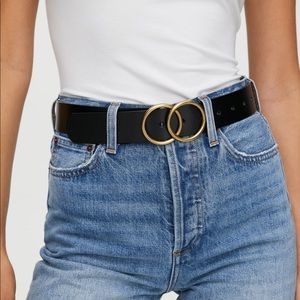 NWT Aritzia Double Ring Belt